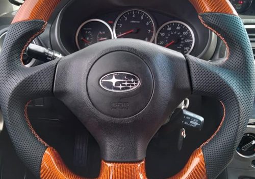 Galaxy Customs - Subaru WRX - Orange Carbon Fiber