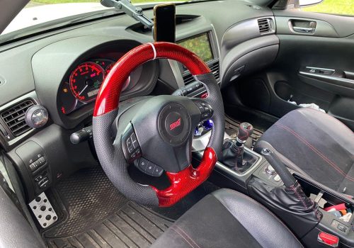 Galaxy Customs - Subaru STi - Red Carbon Fiber