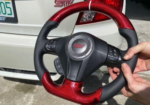 Galaxy Customs - Subaru STi - Red Carbon Fiber