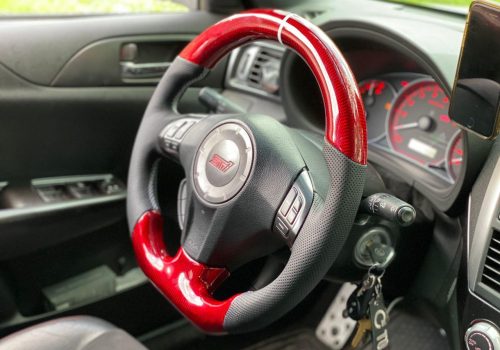 Galaxy Customs - Subaru STi - Red Carbon Fiber