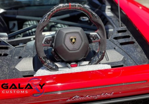 Galaxy Customs - Lamborghini Huracan - Forged Carbon Steering Wheel