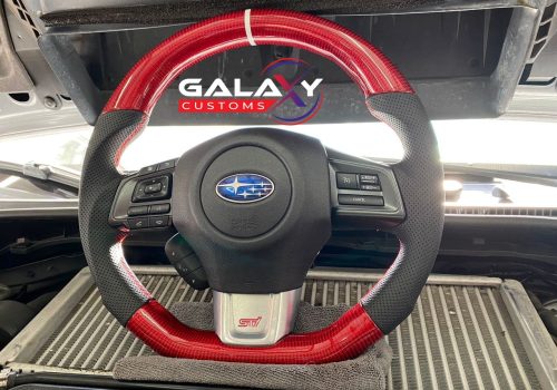 Galaxy Customs - Subaru STi - Red Carbon