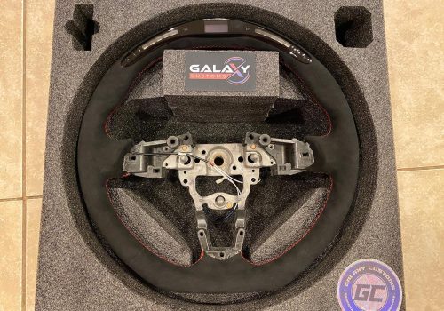 Galaxy Customs - Fiat 124 - Alcantara - LCD Display