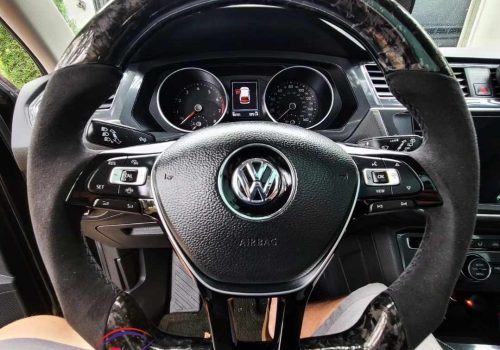 Galaxy Customs - Custom OEM Steering Wheel - VW - Forged Carbon