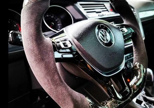 Galaxy Customs - Custom OEM Steering Wheel - VW - Forged Carbon