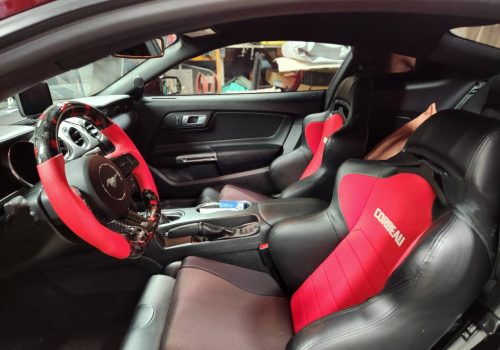 Galaxy Customs - Custom OEM Steering Wheel - Ford Mustang Forged Carbon